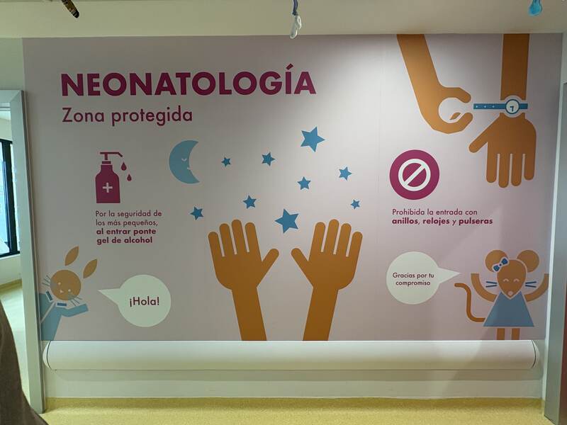 Hospital Universitario 12 de Octubre újszülött intenzív osztály