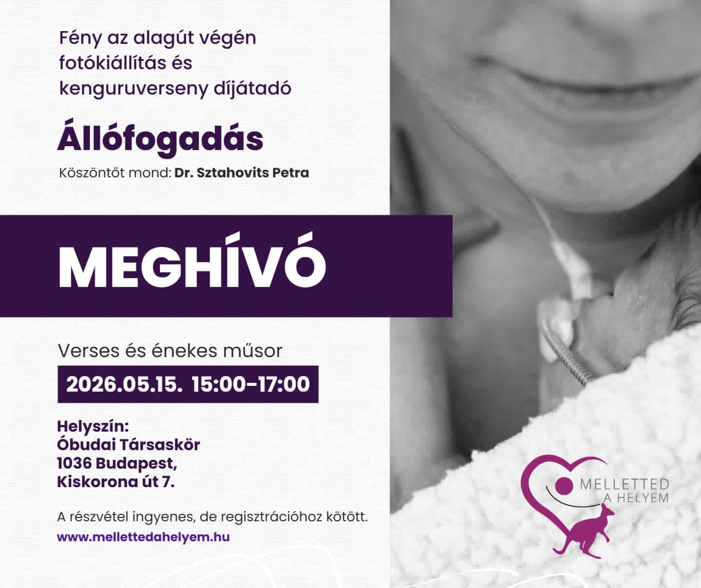 Fény az alagút végén meghívó
